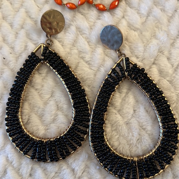 Fashion Earring Sets Dangle Black Bead Charming Charlies Earring Sets - Picture 4 of 5